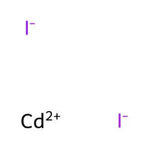碘化鎘 structure