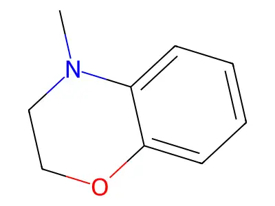 2H-1,4-Benzoxazine, 3,4-dihydro-4-methyl- structure