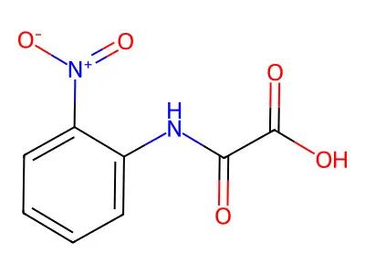2-[(2-Nitrophenyl)amino]-2-oxoacetic acid structure