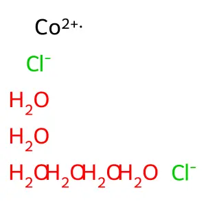 六水合氯化钴 structure