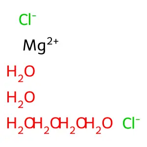 六水合氯化镁 structure