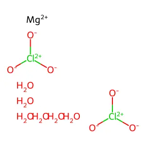 Magnesium chlorate--water (1/2/6) structure