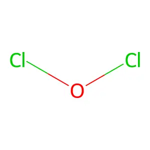 一氧化二氯 structure