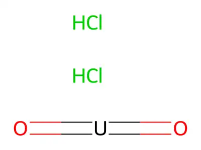 氯化铀酰 structure