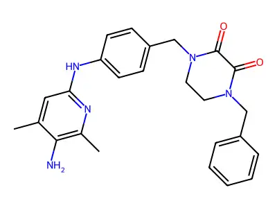 2,3-Piperazinedione,1-(p-( -4-benzyl- structure