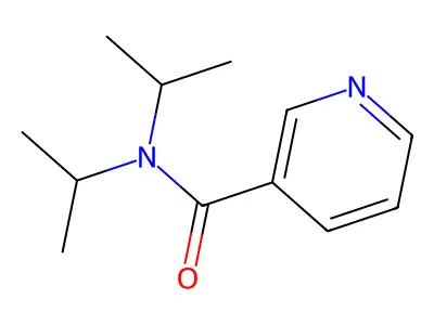 N,N-Diisopropylnicotinamide structure