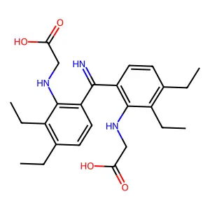 Benzenamine, 4,4'-carbonimidoylbis(N,N-diethyl-, acetate (1:?) structure
