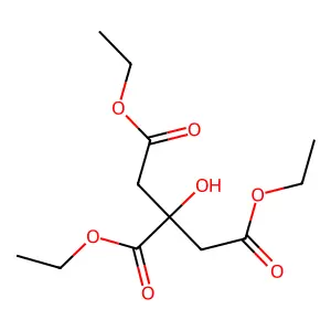 檸檬酸三乙酯 structure