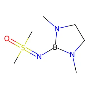 (1,3-Dimethyl-1,3,2-diazaborolidin-2-yl)imino-dimethyl-oxo-lambda6-sulfane structure