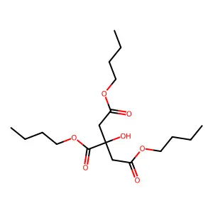 柠檬酸三丁酯 structure