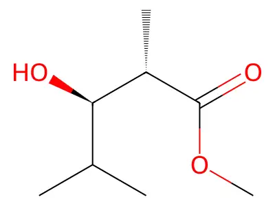 methyl (2S,3R)-3-hydroxy-2,4-dimethylpentanoate structure