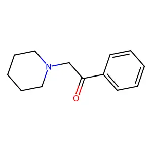 1-Phenyl-2-(1-piperidinyl)ethanone structure