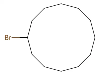 Bromocyclododecane structure