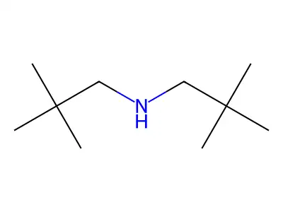 Bis(2,2-dimethylpropyl)amine structure