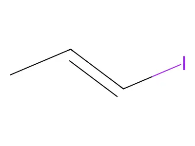 (E)-1-Iodo-1-propene structure