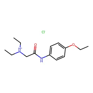 N-(4-Ethoxyphenyl)-N~2~,N~2~-diethylglycinamide--hydrogen chloride (1/1) structure