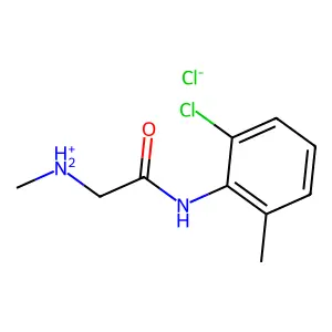 o-Acetotoluidide, 6'-chloro-2-(methylamino)-, hydrochloride structure