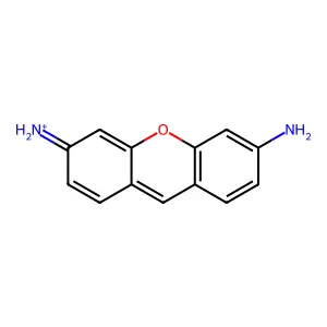 3,6-Diaminoxanthylium structure
