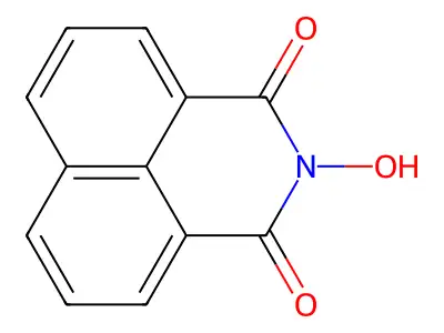 N-羟基萘二甲酰亚胺 structure