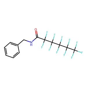 N-Benzyl-undecafluoro-hexanamide structure