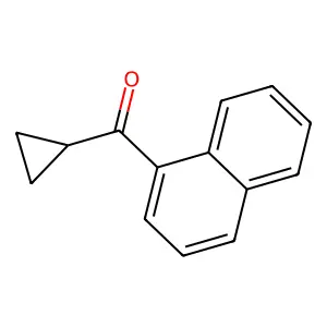 Cyclopropyl(naphthalen-1-yl)methanone structure