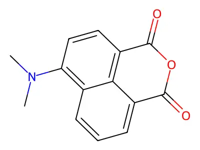 6-(dimethylamino)-1H,3H-benzo[de]isochromene-1,3-dione structure