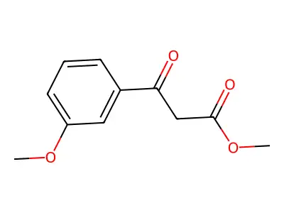 Methyl 3-(3-methoxyphenyl)-3-oxopropanoate structure