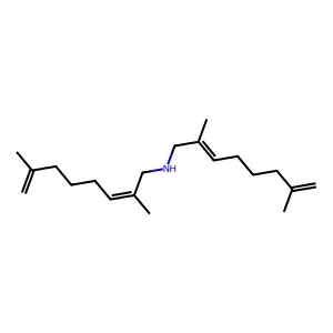 N-(2,7-Dimethylocta-2,7-dien-1-yl)-2,7-dimethylocta-2,7-dien-1-amine structure