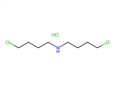 1-Butylamine, 4-chloro-N-(4-chlorobutyl)-, hydrochloride structure