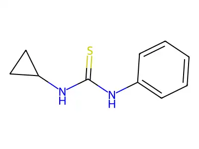 1-Cyclopropyl-3-phenylthiourea structure