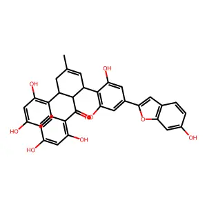 Mulberrofuran C structure