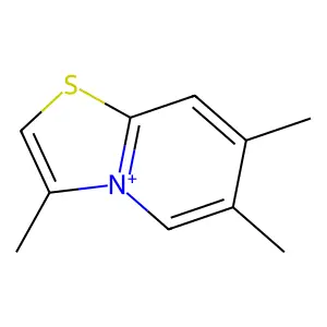 3,6,7-Trimethylthiazolo[3,2-a]pyridinium structure
