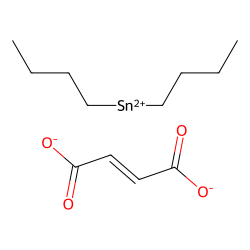(E)-but-2-enedioate;dibutyltin(2+) structure