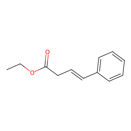Ethyl 4-phenyl-3-butenoate structure