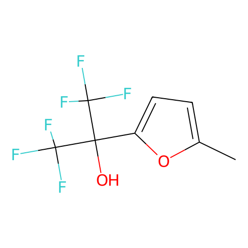 1,1,1,3,3,3-Hexafluoro-2-(5-methylfuran-2-yl)propan-2-ol structure