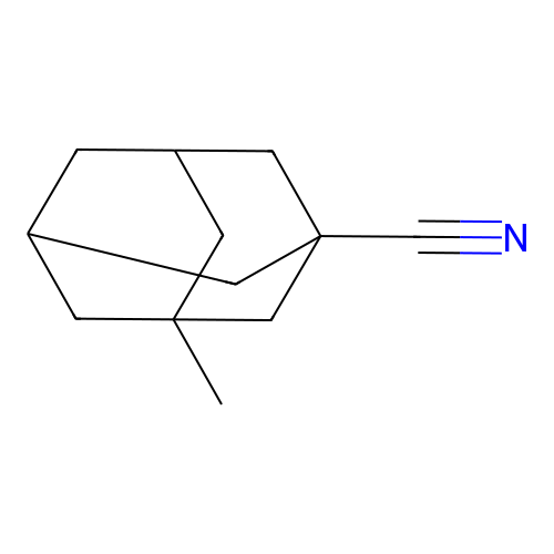 3-Methyladamantane-1-carbonitrile structure
