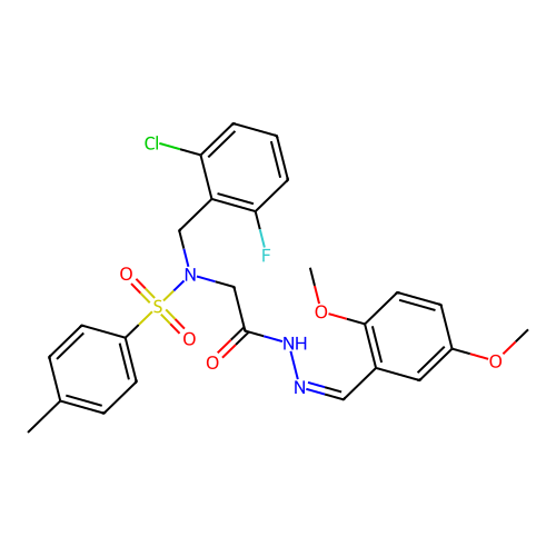 CAS 780813-64-1 - C25H25ClFN3O5S structure