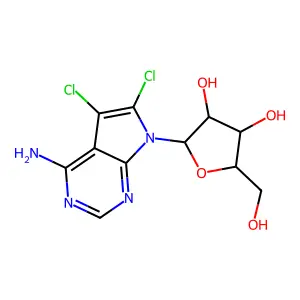 5,6-Dichlorotubercidin structure