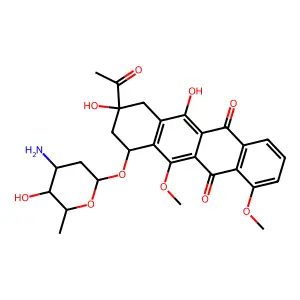6-Methoxydaunomycin structure