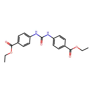 4,4'-(Carbonyldiimino)bis[benzoic acid] Ethyl Ester structure