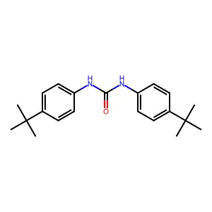 1,3-Bis(4-tert-butylphenyl)urea structure