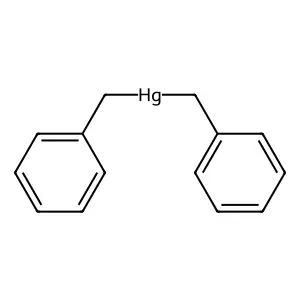 二苄基汞 structure
