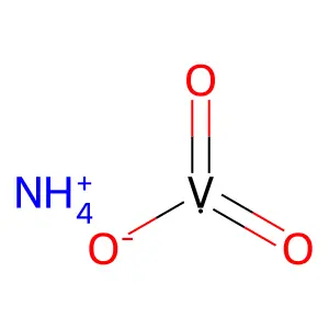 羟基二氧化钒氨配合物 structure