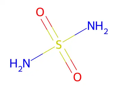 硫酰胺 structure