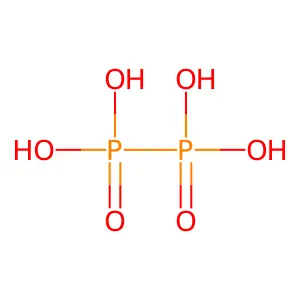 连二磷酸 structure