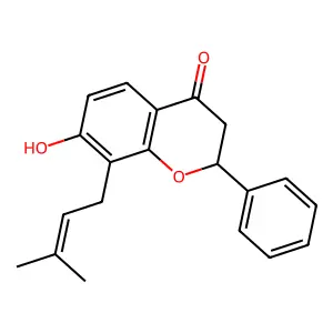 Ovaliflavanone B structure
