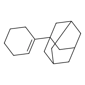 1-(Adamantyl)cyclohexene structure