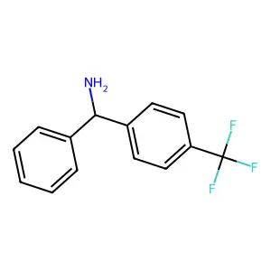 [(alphaR)-4-(Trifluoromethyl)benzhydryl]amine structure