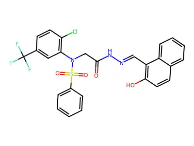 CAS 780780-00-9 - C26H19ClF3N3O4S structure