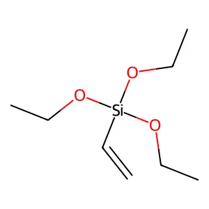 Vinyltriethoxysilane structure